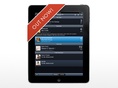 TV Forecast HD: Out Now app store complete ios ipad release tv forecast