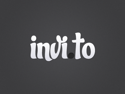 Invi.to Logo Concept (Negative)