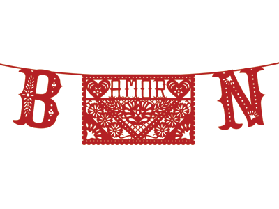 Papel Picado mexican paper art papel picado wedding invite