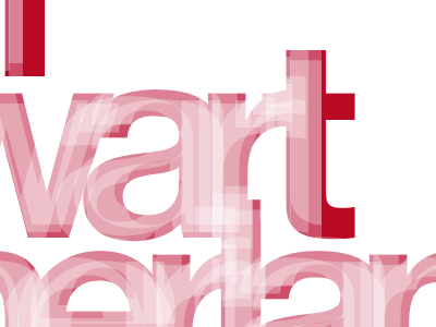 vart helvetica name red white