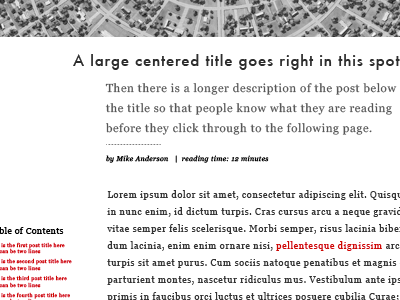 New Blog Mock Up blog wordpress