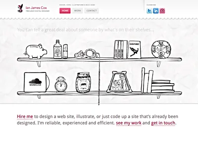 Preview of New Site illustration portfolio web