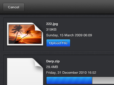 222.jpg file interface progress ui upload