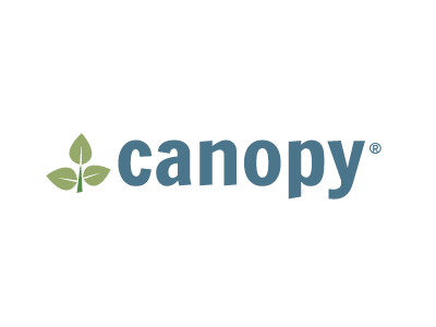 Canopy logo leaf leaves logo