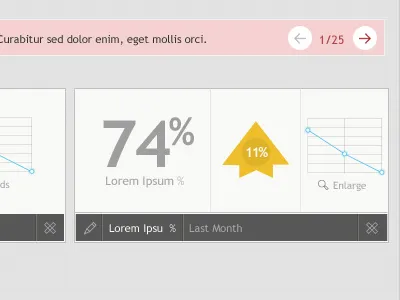 Quick Stats dashboard interface stats