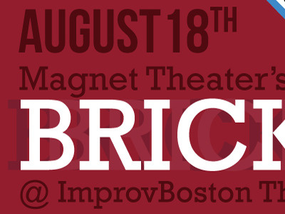 Brick boston improv poster working