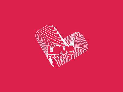 Love Festival logo design brand branding club clubbing colorful creative design dj djs electronic electronic music events festival house identity logo logo design logo designer logotype love music party romanian type typographic typography