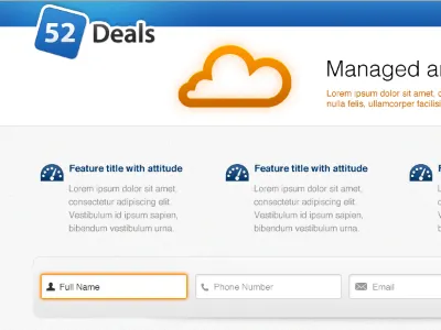 52 Deals design ui website