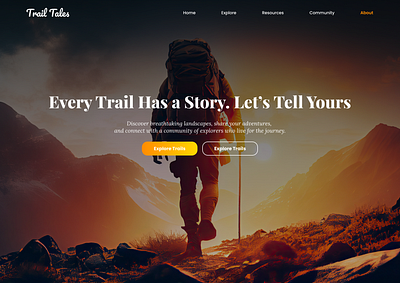 Trail Tales: Seamless Design for Adventurous Journeys motion graphics