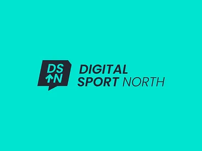 Digital Sport North Logo ai logo brand identity branddesigner branding football brand identity logo design minimal logo sports identity sports logo tech logo technology logo