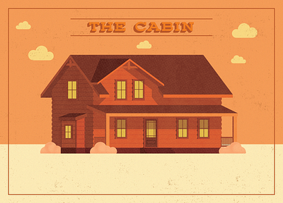 The Cabin - House Illustrations design graphic design illustration