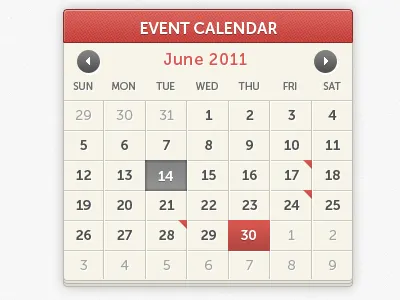 Calendar calendar museo sans