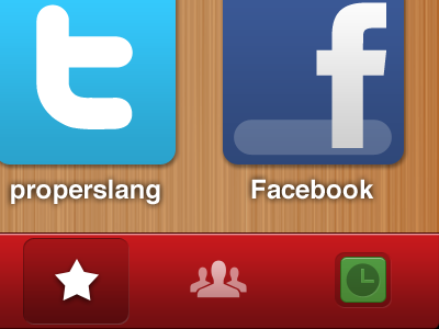 Tab Bar Active boxcar ios iphone tabbar ui