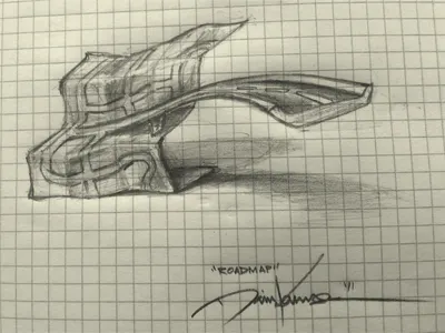 roadmap sketch concept conceptual icon illustration