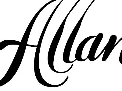 Allan 2 lettering