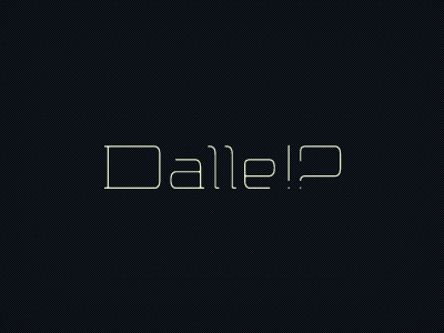 Dalle!? bauru custom featured identity logo logodesign logodesigner type typography