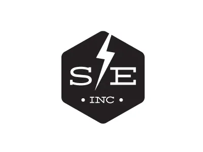 SE, inc badge bolt label