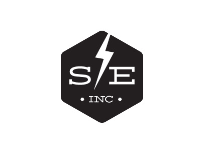 SE, inc badge bolt label