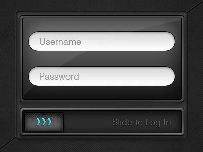 Log In2 app ipad iphone login slide unlock