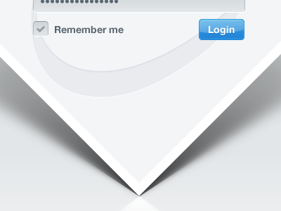 Login awesome diamond shaped login