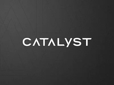 Catalyst identity logo logotype mark sports texture type