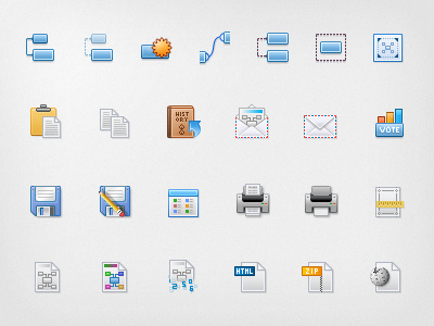 Icons for MindMapping desktop app app desktop icons mindmapping