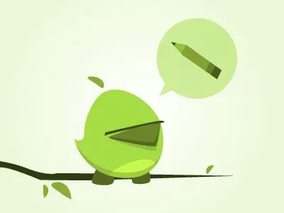 mediumBird cartoon character illustration vector