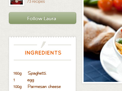 Yummy teaser food icons olive orange recipes yummy