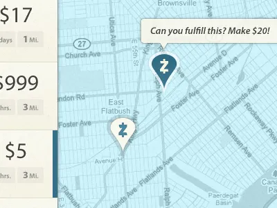 Association balloon browse map