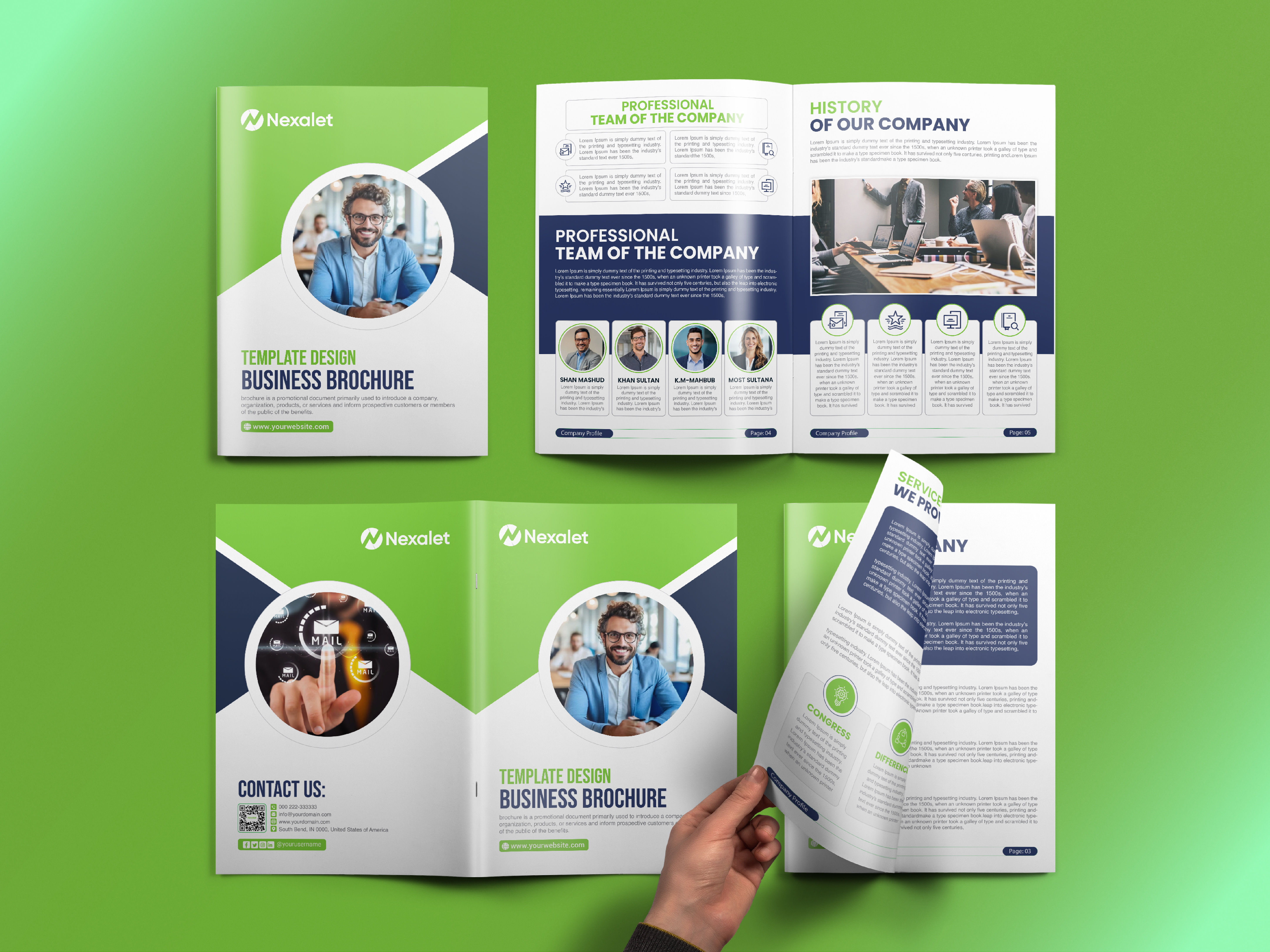 Example of Presentation | Company Profile | Booklet