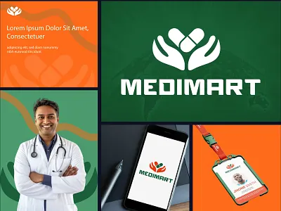 Logo design for Medical, Hospital & Clinic branding clinic logo combination mark creative logo hospital logo logo design medical logo wordmark