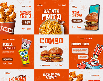 Social Media Design - Burger joint advertising banner brand brand design brand identity branding design designer graphic design graphic designer illustration logo design marketing photoshop post poster social media social media post socialmedia visual identity