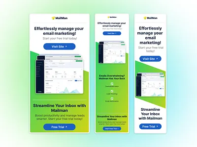Vertical Web Ad Banners ad banners banner design ui ux design ux ui design web banners web ui