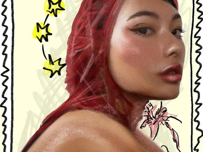 Illustration made in Procreate