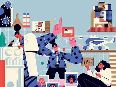 Women in Tech illustration