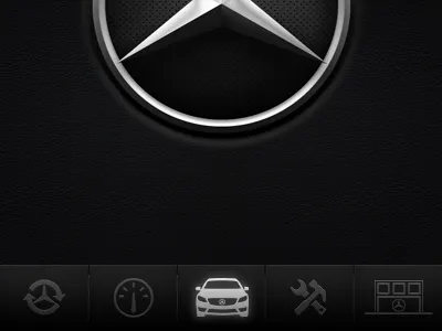 mBrace Nav car glow icon navigation