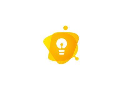 idea idea light logo unused yellow