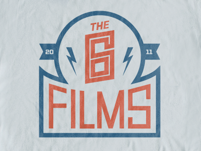 The 6 Films 2 2011 6 film lightning bolt logo