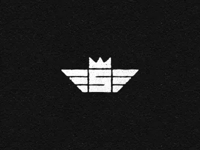 Personal Mark black logo mark white