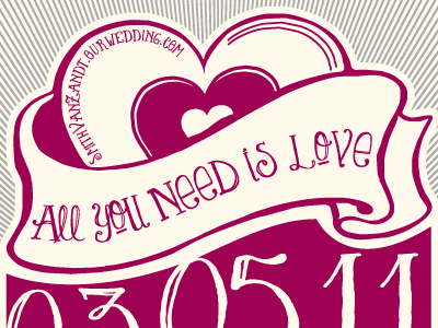 wedding save the date lauren smith stationery typography wedding