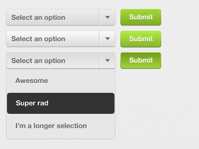 Dropdown awesome button design dropdown hover super rad ui web