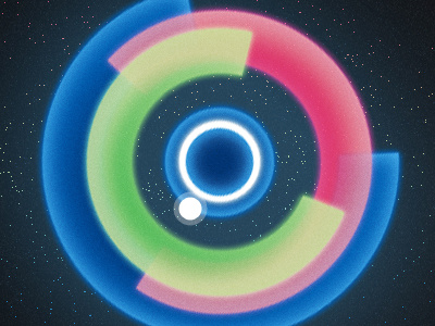 OnClick Btn button circles glow touchscreen