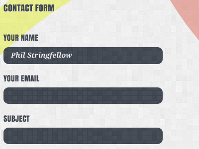 v5 Sneak Peek II Part 2 anton colours design droid serif one page photoshop portfolio subtle pattern texture web