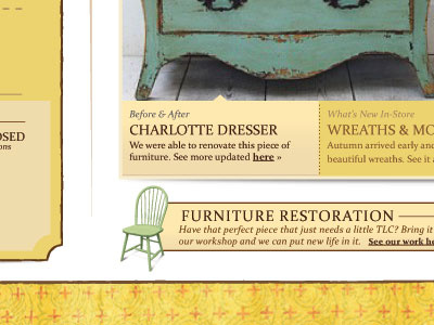 Shabby Web design web