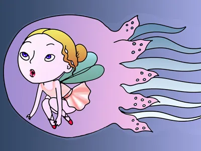 Bubble fairy fairy illustration sea