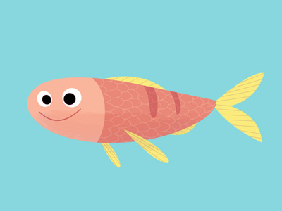 fish character design