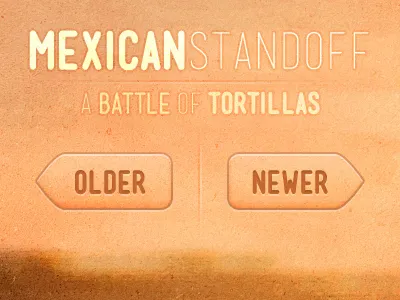 Mexican Standoff a.k.a Mensch Test mensch