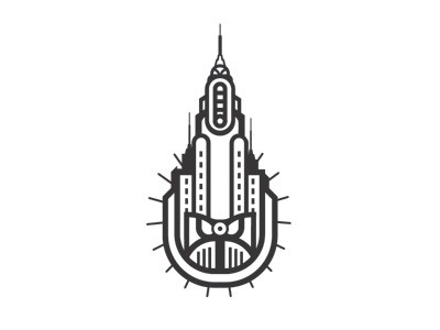 City Logo black white black and white brand identity branding building city empire high risers logo logotower metropolis sky scrappers skyline