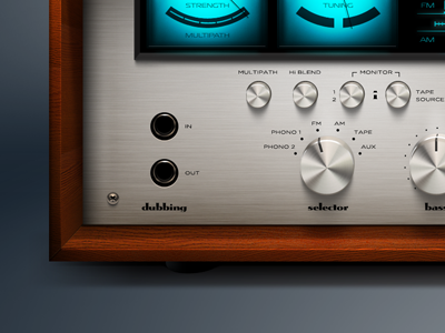 Stereophonic app app ipad ui