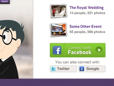 Connect button connect helvetica st ryde